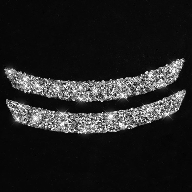 For Nissan 350Z 2003-2009 2pcs Car Air Outlet Diamond Decorative Sticker,Left and Right Drive Universal, Car Air Outlet