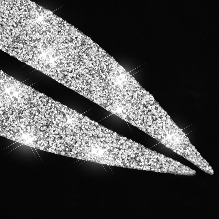 Car Lamp Eyebrow Diamond Decoration Sticker, Left and Right Drive, For BMW Series 3 G20 G28 2019-2020