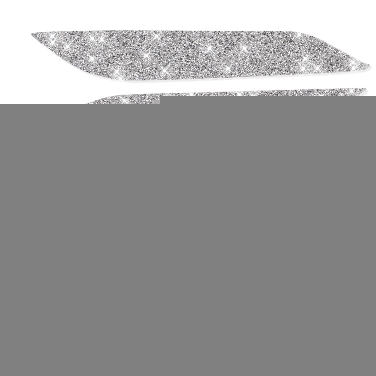 Car Lamp Eyebrow Diamond Decoration Sticker, Left and Right Drive, Lamp Eyebrow