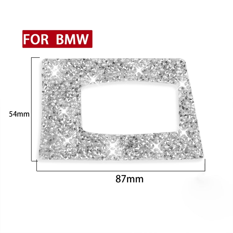 Car Ignition Switch Keyhole Diamond Decoration Sticker, Left Drive, For BMW Series 3 E90 2005-2012