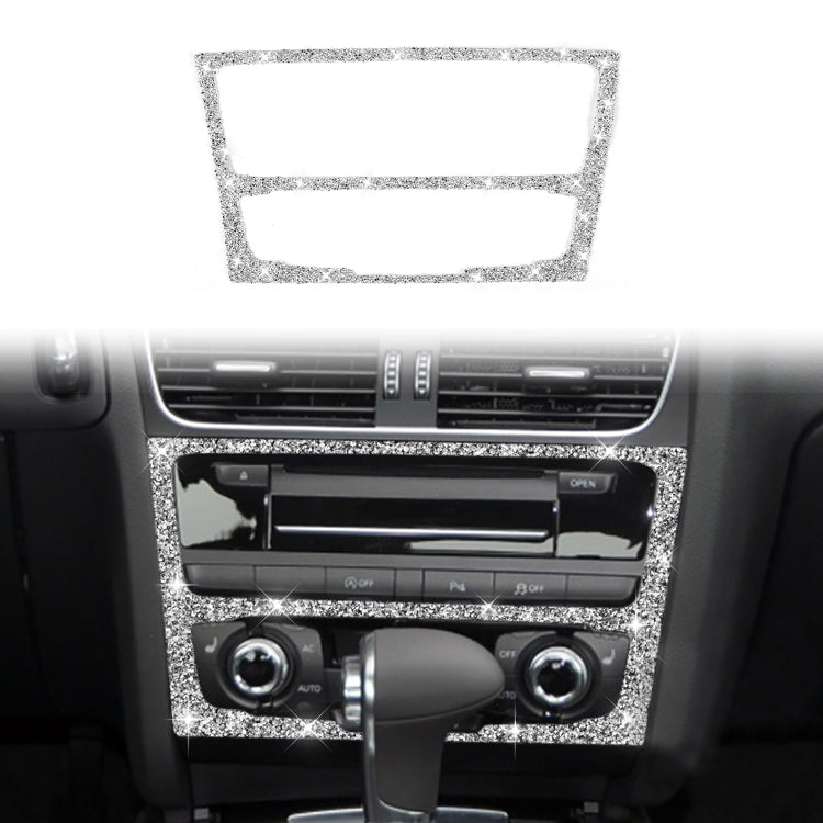 Car Center Control Panel Type A Diamond Decoration Sticker, Left and Right Drive, Center Control Panel Type A