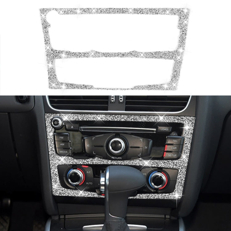 Car Center Control Panel Type B Diamond Decoration Sticker, Left and Right Drive, Center Control Panel Type B