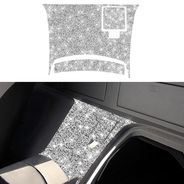 For Nissan 350Z 2006-2009 Car Rear Of Center Console Diamond Sticker, Right Drive, Car Rear Of Center Console, Right Drive