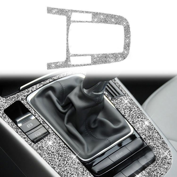 Car Gear Panel Type A Diamond Decoration Sticker, Left and Right Drive, Gear Panel Type A