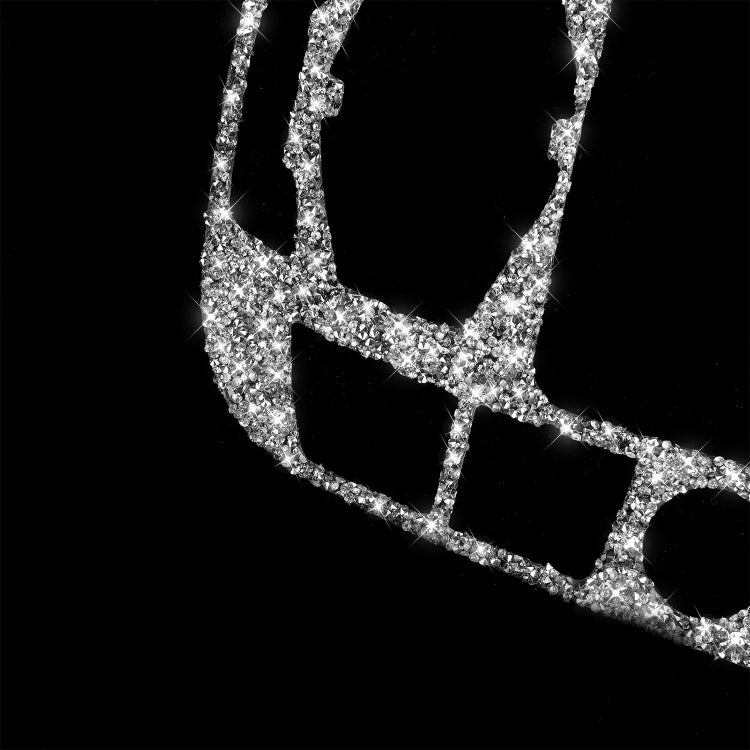 Car Gear Panel Type D Diamond Decoration Sticker, Left and Right Drive, Gear Panel Type D