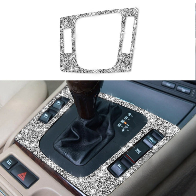 For BMW Series 3 E46 1998-2005 Car Center Control Panel Diamond Decoration Sticker, Center Control Panel Right Drive, Center Control Panel Left Drive