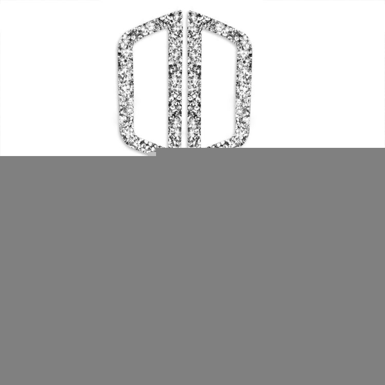 Car Rear Seat Roof Air Outlet Diamond Decoration Sticker, Left and Right Drive, Rear Seat Roof Air Outlet