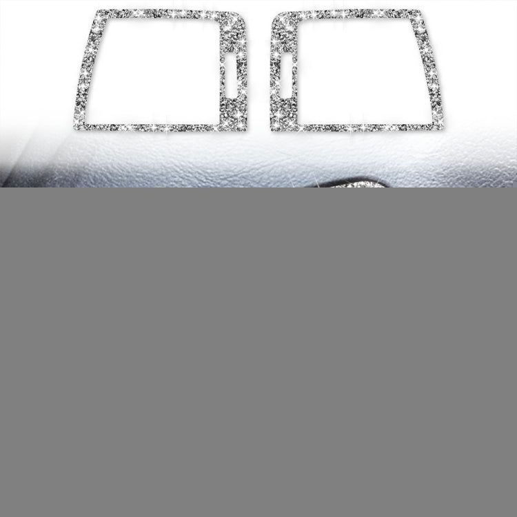 Car Left Right Air Outlet Diamond Decoration Sticker, Left and Right Drive, Left Right Air Outlet
