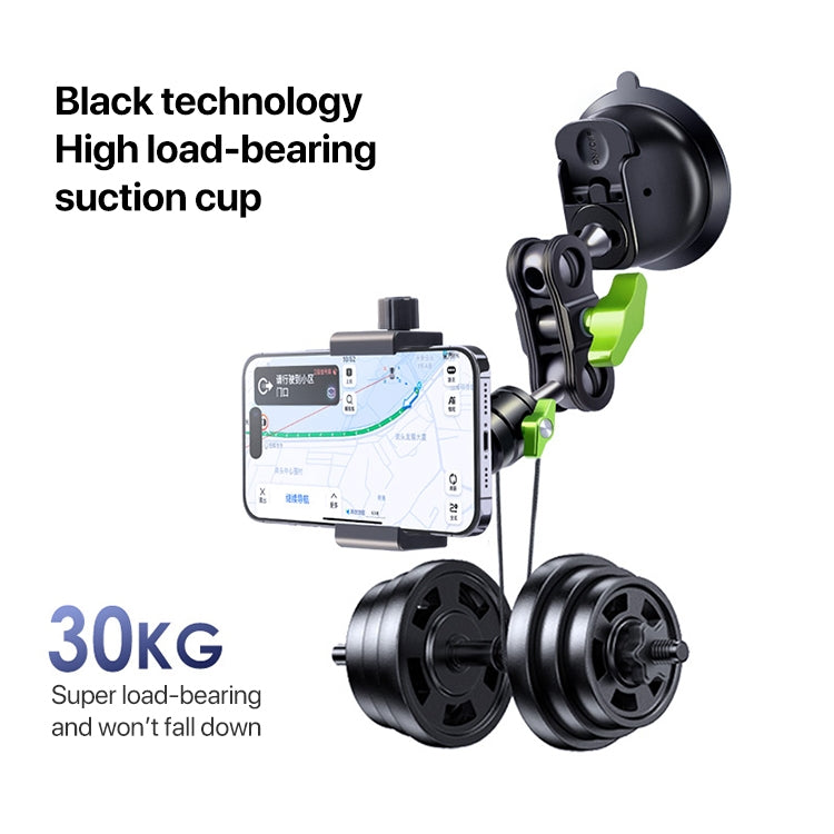 Single Suction Cup Pea Clamp Arm Holder, 23cm with Knob Phone Clamp, 33cm with Knob Phone Clamp, 23cm with Elastic Phone Clamp, 33cm with Elastic Phone Clamp, 23cm with Metal Phone Clamp, 33cm with Metal Phone Clamp