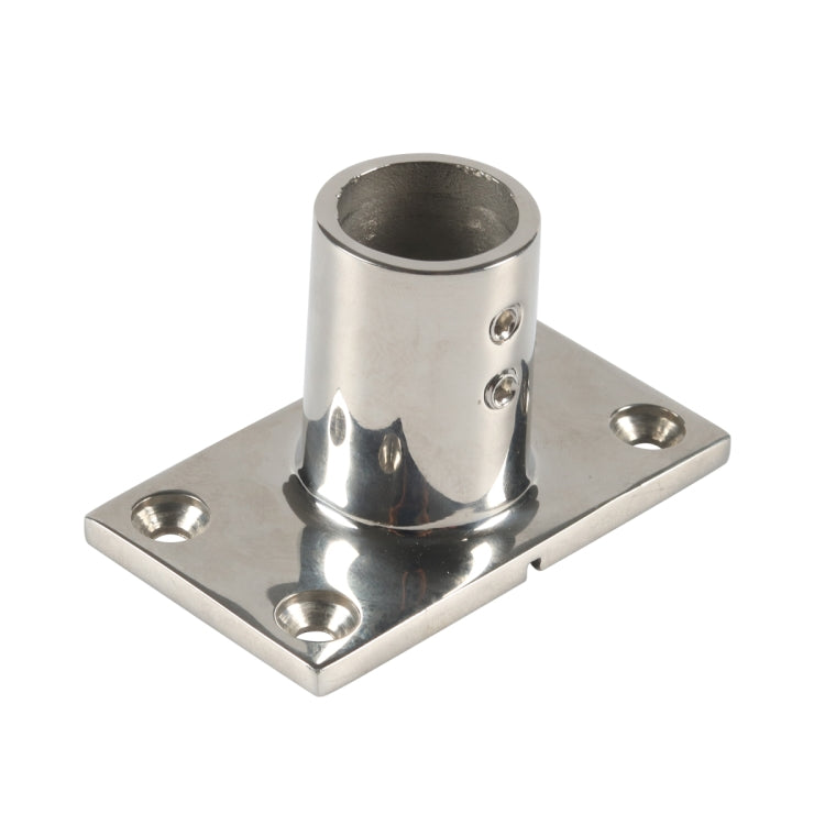 A8767 Ship / Yacht 316 Stainless Steel 90 Degree Square Tube Holder with Screws + Wrench
