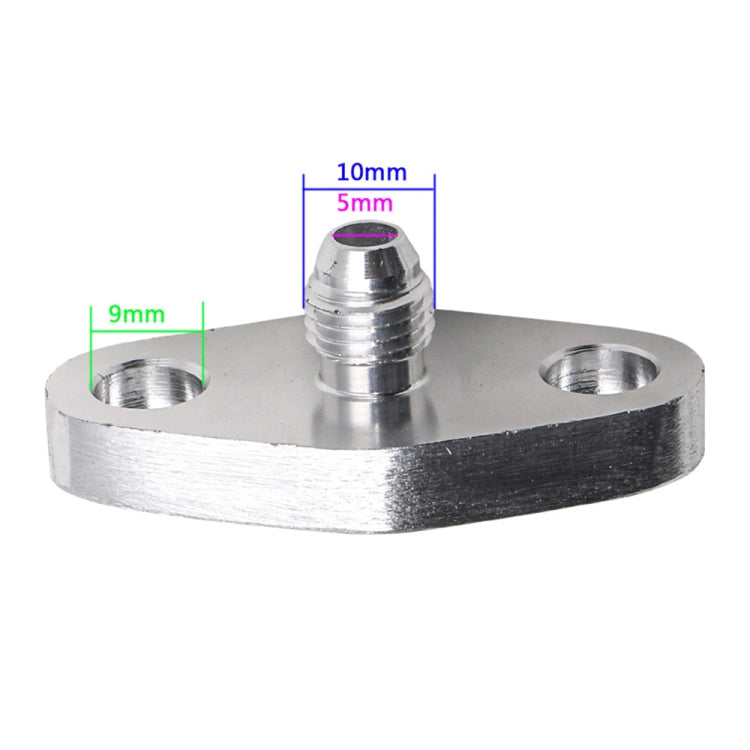 Car Turbine Oil Supply Pipe Flange Gasket AN4 Joint Adapter, For T3 T4 T04E GT42