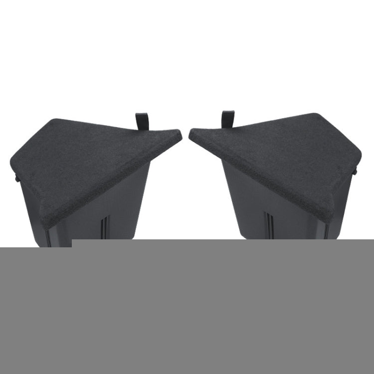 For Tesla Model Y 2021-2023 2pcs / Set Car Trunk Side Storage Box, Flagship Model, with Cover, without Cover