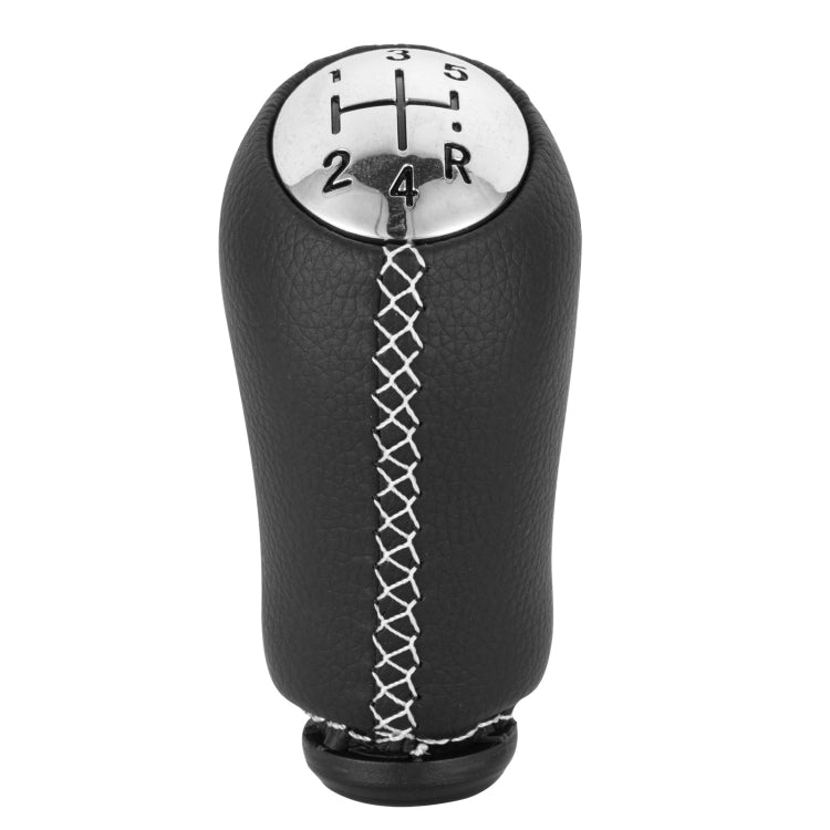 Car Gear Lever Knob Leather Gear Shift Knob, For Renault Clio III MK3
