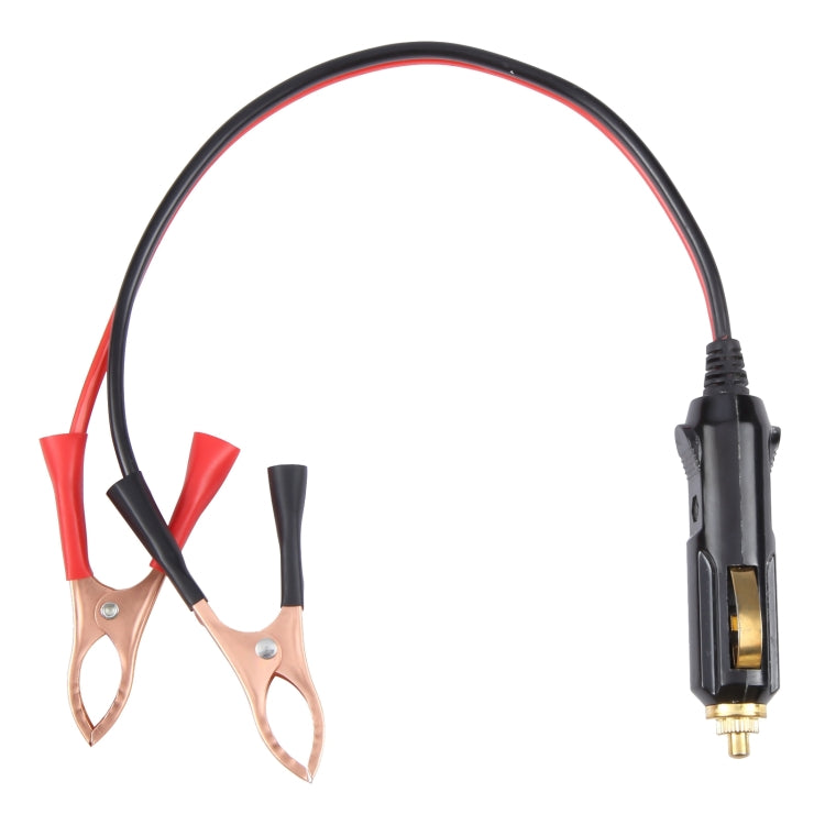 40cm Car Battery Charging Crocodile Clip to Cigarette Lighter Connection Cable, 40cm