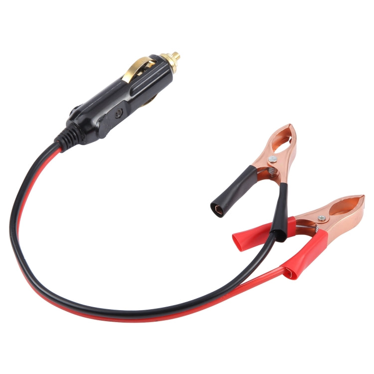 40cm Car Battery Charging Crocodile Clip to Cigarette Lighter Connection Cable, 40cm