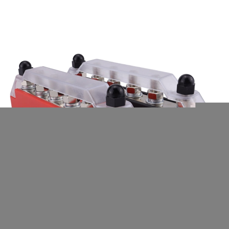 Pair 6 Way 48V 150A M6 Power Distribution Block Terminal Studs, CP-4427