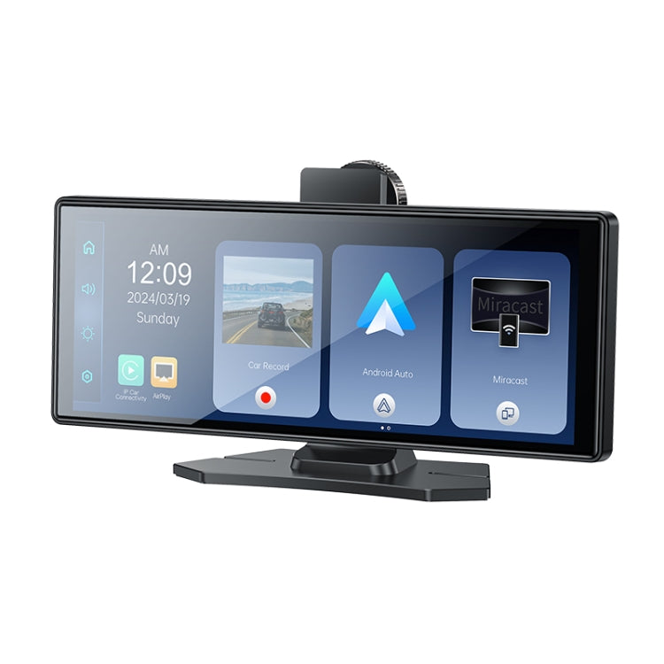 Yesido KM19 10.26 inch Center Console CarPlay Portable Car Video Navigation with Driving Recorder, KM19