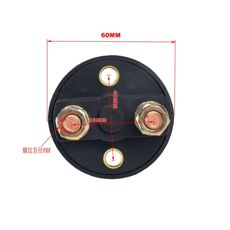 200A Car Motorcycles Battery Selector Isolator Disconnect Rotary Switch Cut