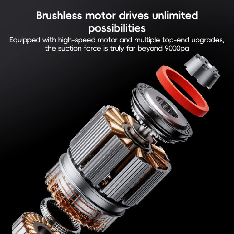 Yesido VC08 Brushless Motor Car Blowing and Suction Dual-Purpose Vacuum Cleaner, VC08