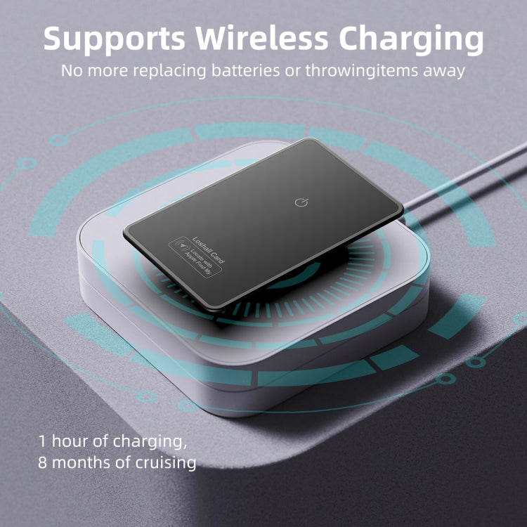 F9 Mirror Surface Ultra-thin Card Type Location Tracker Anti-lost Device, F9