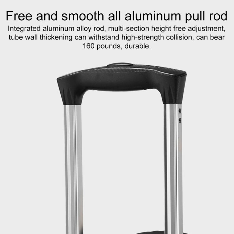 Foldable Portable Universal Wheel Trolley Luggage Suitcase, with Combination Lock, 20 inch, 24 inch, 28 inch