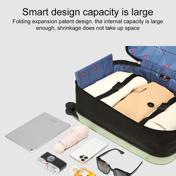 Foldable Portable Universal Wheel Trolley Luggage Suitcase, with Combination Lock, 20 inch, 24 inch, 28 inch