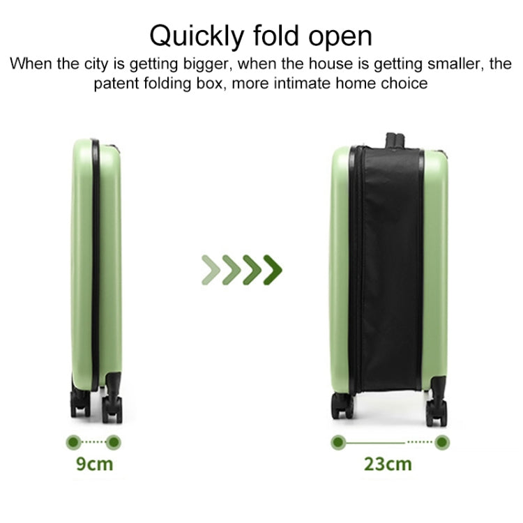 Foldable Portable Universal Wheel Trolley Luggage Suitcase, with Combination Lock, 20 inch, 24 inch, 28 inch
