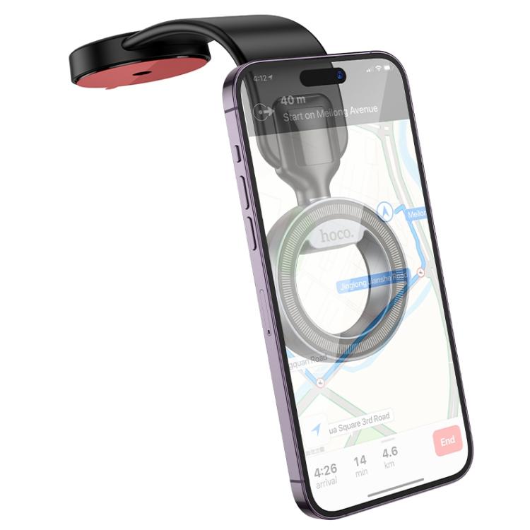 hoco H71 Totem Car Center Console Ring Magnetic Phone Holder, H71