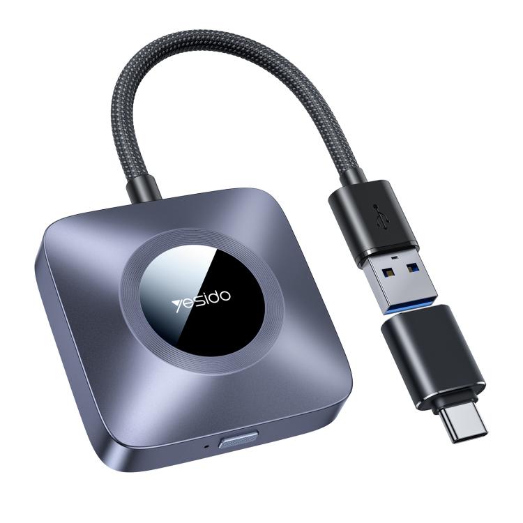 Yesido KM23 Wireless CarPlay with USB to Type-C Adapter, KM23