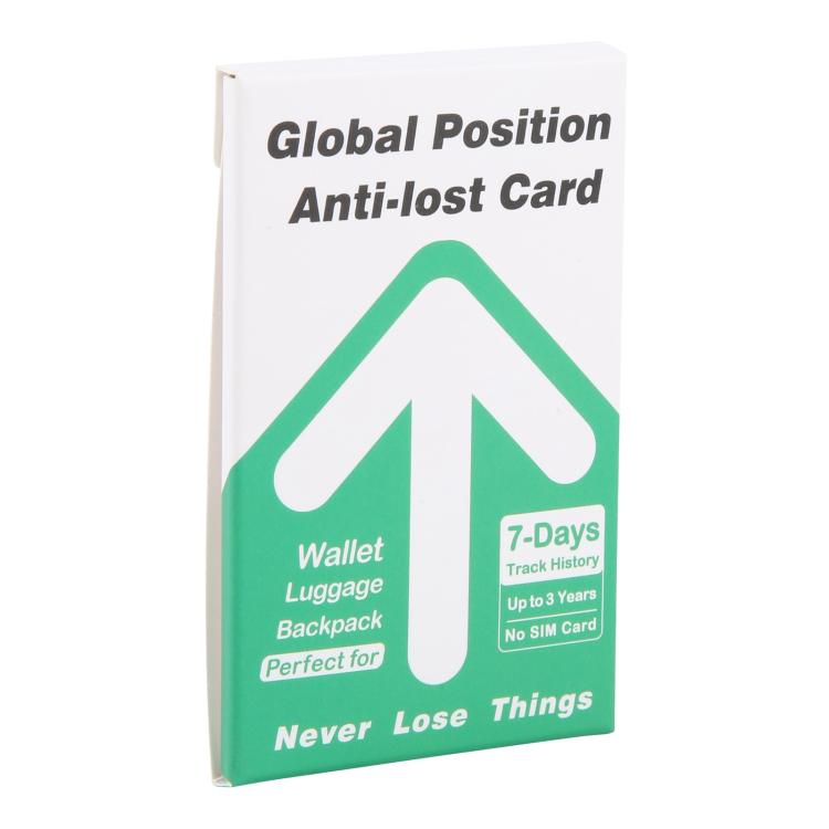 My Card K1 Global Ultra-thin Card Type Location Tracker Anti-lost Device, K1