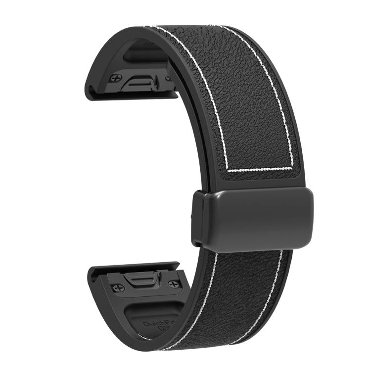 Folding Magnetic Buckle Quick Release Silicone Watch Band