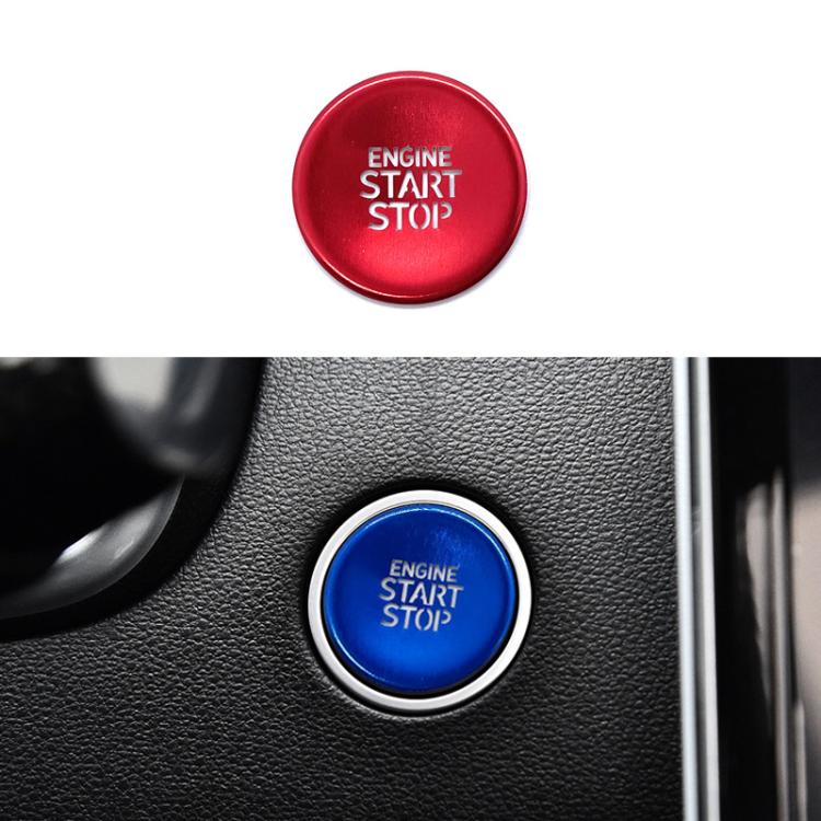 One-key Start Engine Key Ignition Switch Button Protective Cover, For Hyundai Tucson / Elantra 2021-2023