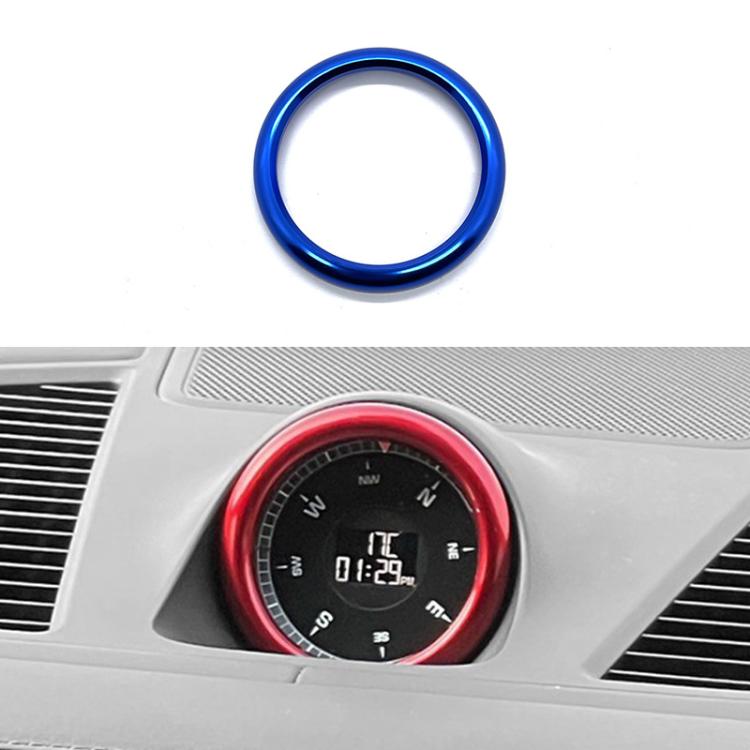 Car Compass Stopwatch Decorative Ring Cover, For Porsche Macan / Cayenne / Panamera 911 718