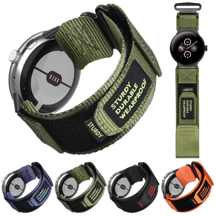 xDfind Quick Release Nylon Hook And Loop Fastener Buckle Watch Band