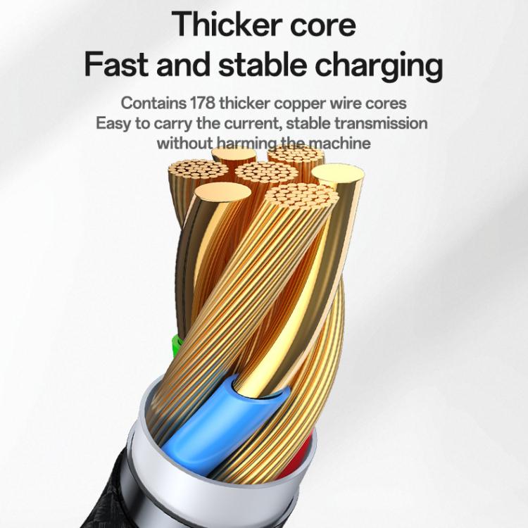 Yesido CA136C 60W USB-C / Type-C to Type-C &amp; iWatch 2 in 1 Charging Cable