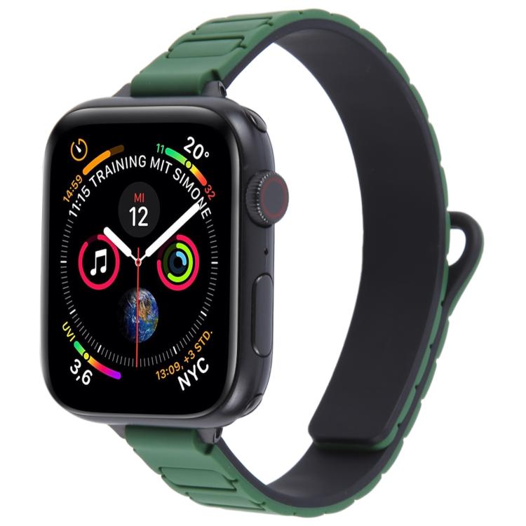 Slim I-shaped Magnetic Silicone Watch Band
