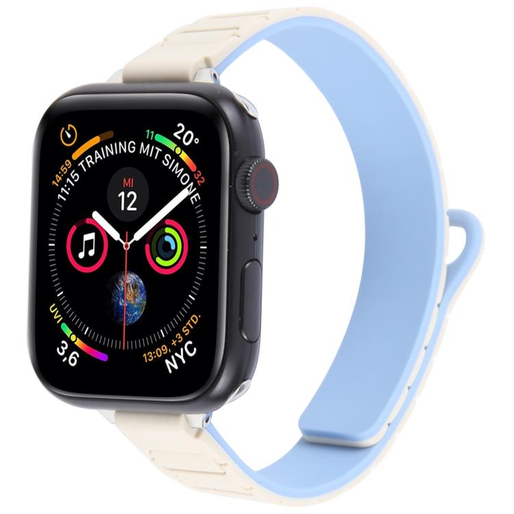 Slim I-shaped Magnetic Silicone Watch Band
