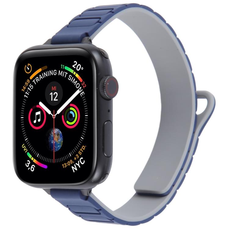 Slim I-shaped Magnetic Silicone Watch Band
