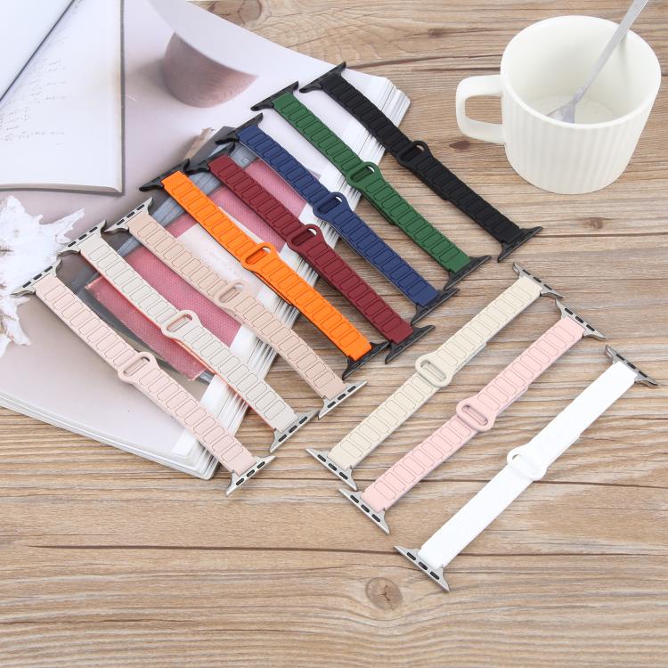Slim I-shaped Magnetic Silicone Watch Band