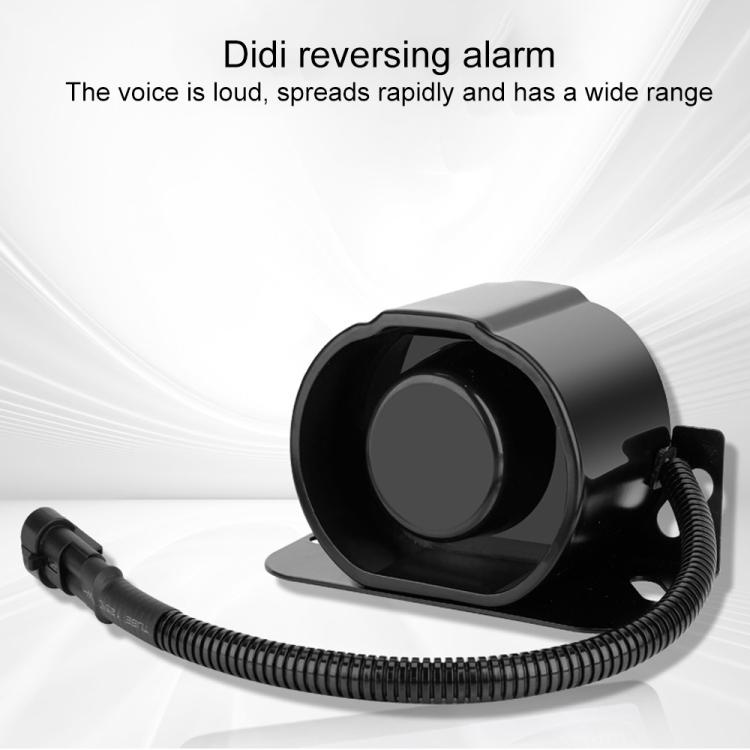 12V / 24V Waterproof Voice Reversing Horn Alarm Buzzer, with Cable, Reversing Horn