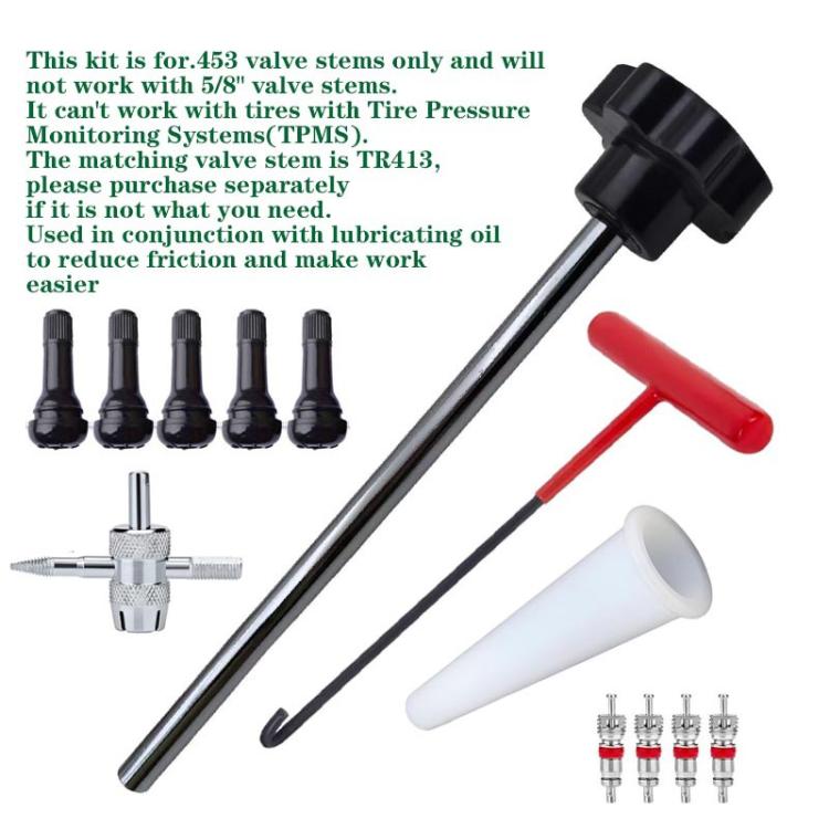 13pcs / Set Car Tire Repair Tool Valve Installation Tool Set, 13pcs / Set