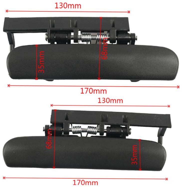 Pair Car Left and Right Door Outside Handle for Citroen Xsara 1997-2005 9101L9, 9101L8, 9101L9, 9101L8