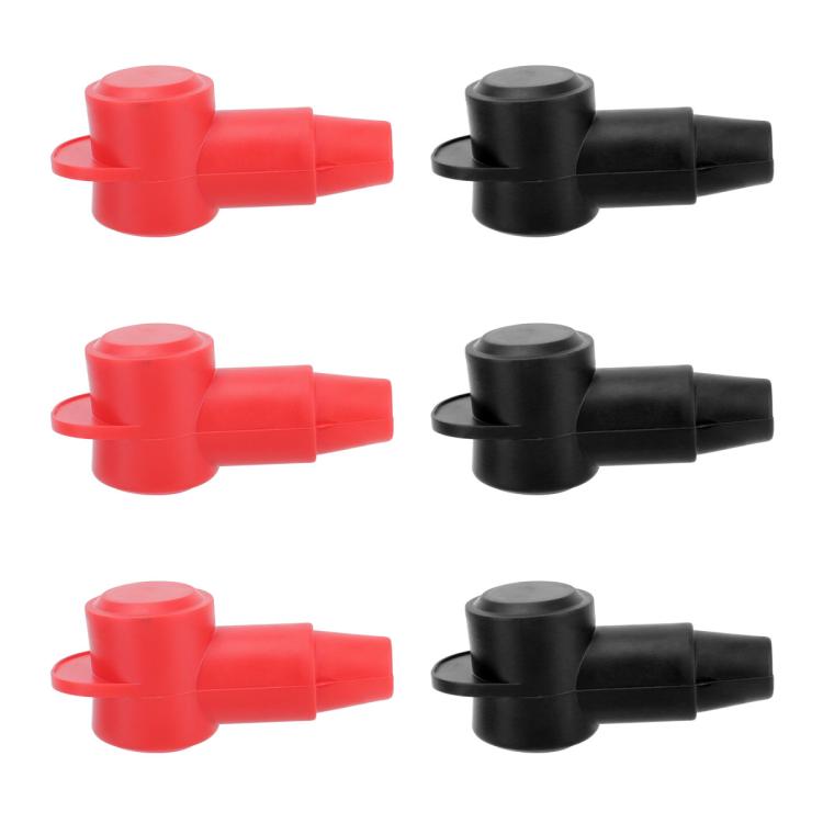 3 Pairs / Set Car Battery Pile Head PVC Protective Cover, CP-5177