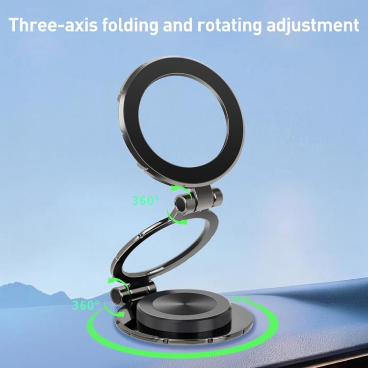 G222 Three-axis Folding MagSafe Magnetic Car Phone Holder, G222