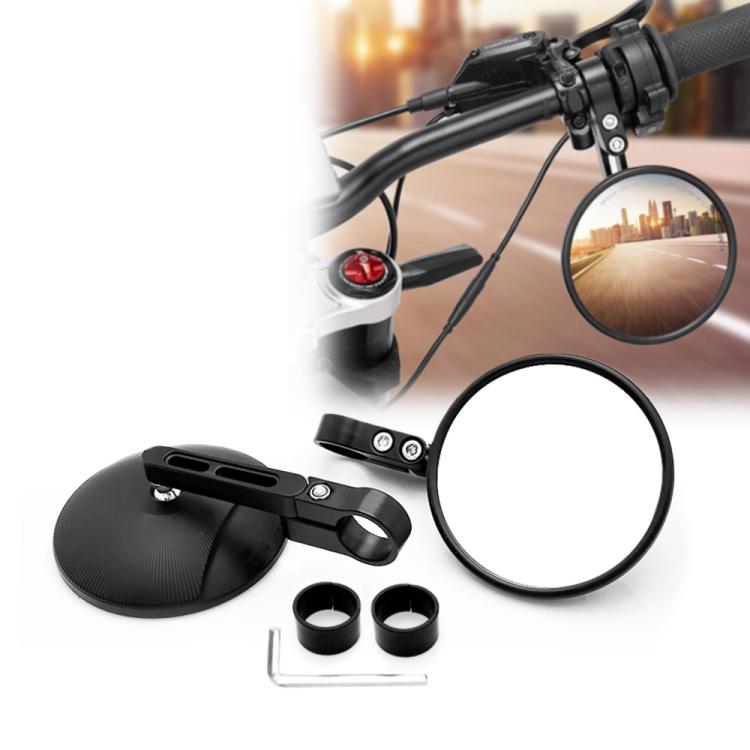 2pcs/Set Adjustable Motorcycle Bicycle Handlebar Rearview Mirror, Universal Rearview Mirror