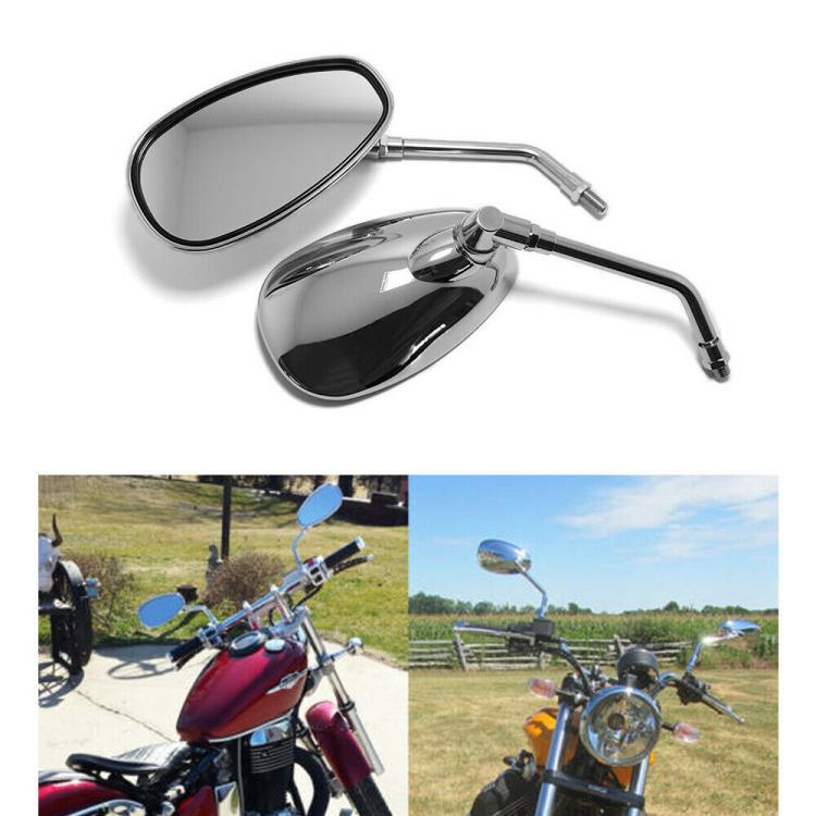 For Suzuki Bandit 1200 / 1250S 2pcs/Set Motorcycle Rearview Mirror Reflective Mirror, For Suzuki Bandit 1200 / 1250S