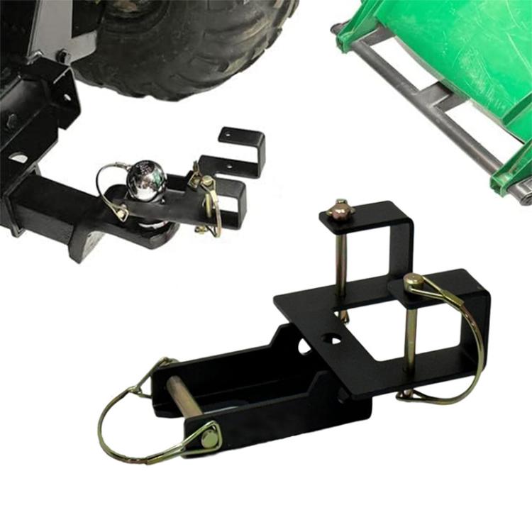 Trailer Towing Hook Trash Can Towing Bracket with Removable Pin, Trailer Towing Hook