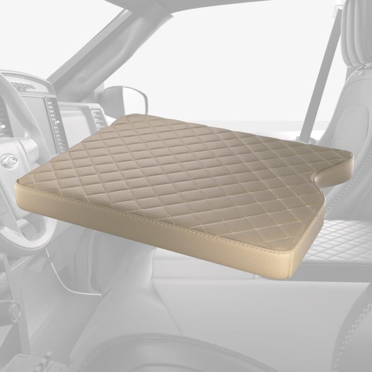 Car Central Armrest Box Protective Leather Cover Mat for Ford F150 2015-2022, For Ford F150 2015-2022
