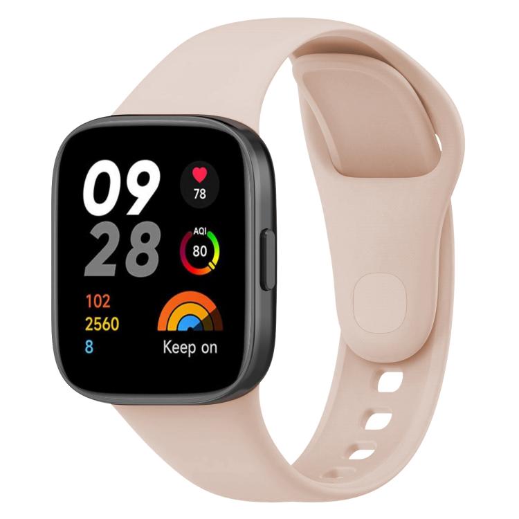 xDfind Solid Color Silicone Watch Band, with Button