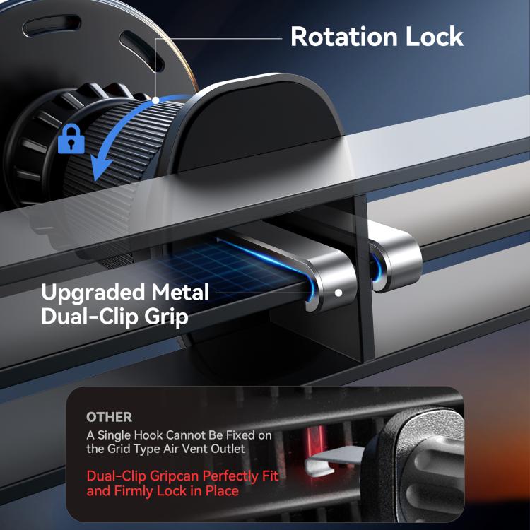 JOYROOM JR-ZS502 15W Magnetic Wireless Car Charger Holder, JR-ZS502